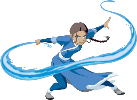 Aang and Katara