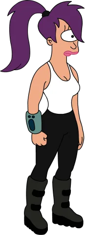 Fry and Leela